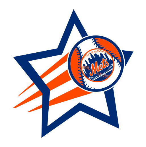 New York Mets Baseball Goal Star logo iron on paper